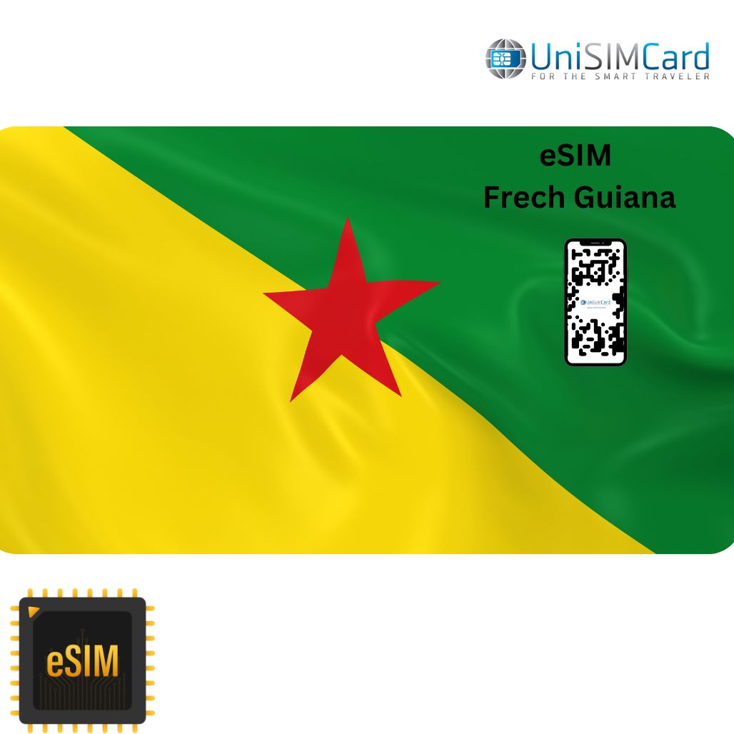 Esim Data French Guiana